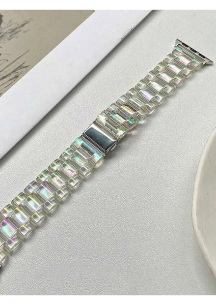 Apple Watch Hologramlı Kemik 38-40-41 mm Akıllı Saat Kordon
