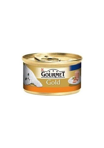 Gourmet Gold Kıyılmış Hindili Yetişkin Kedi Konservesi 85 gr