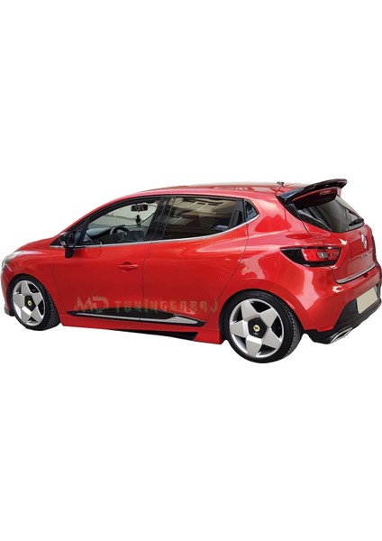 Renault Clio 4 2012-2019 Boyasız Plastik Custom Marşpiyel Takımı