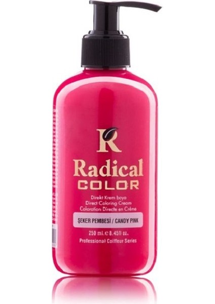 Saç Boyası Şeker Pembesi 250 ml