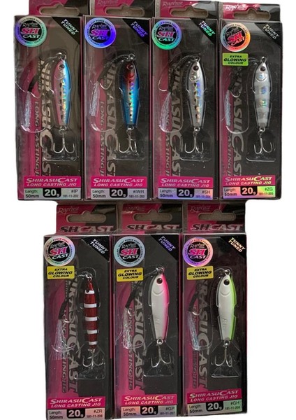 Shirasu Casting Jig 5cm 20GR Jig Yem fiyatları