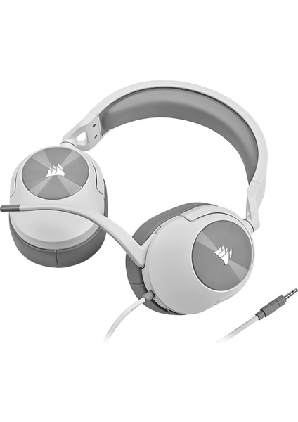 HS55 Stereo Oyuncu Kulaklığı, Discord Sertifikalı, Pc/xbox One/xbox Series x ve S/ps5 ve Ps4/nintento Switch/mobil Telefon Uyumlu, Beyaz (CA-9011261-EU)