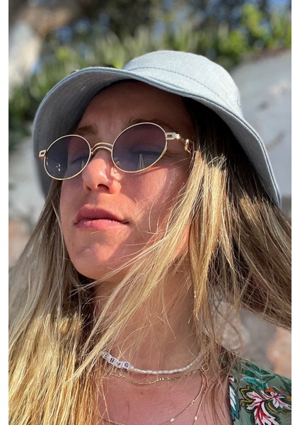Soft Blue City Bucket Hat Unisex Açık Mavi Balıkçı Şapka