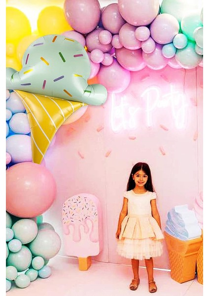 Külahlı Dondurma Balon Dondurma Konsept Doğum Günü Balonu fiyatları