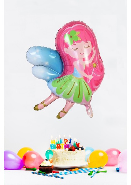 Peri Kızı Folyo Balon Fairy Girl 85CM