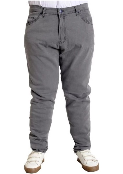 Erkek Kot Pantolon Klasik Focus 23921 Gri