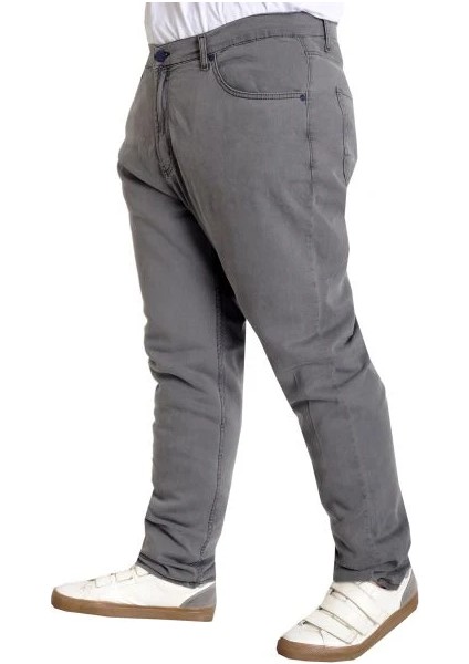 Erkek Kot Pantolon Klasik Focus 23921 Gri