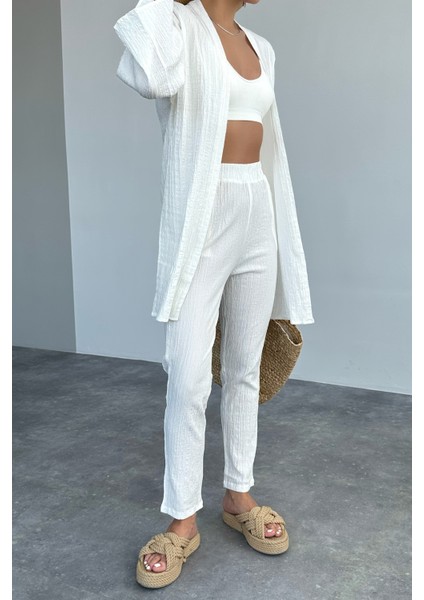 Kadın Ekru Kimono Takım fiyatları