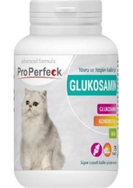 Properfeck Kedi Glukosamin Kemik Sağlığı 75 Tablet