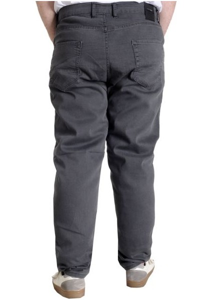 Büyük Beden Erkek Pantolon Kot Klasik 5cep Focus 23904 Füme fırsatları