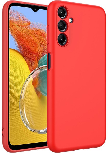 Samsung Galaxy M14 Uyumlu Liquid Serisi Içi Kadife Lansman Silikon Kılıf