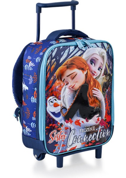 Frozen Çekçekli Anaokulu Çantası Box Connectıon,beslenme Çantası ve Kalem Kutu