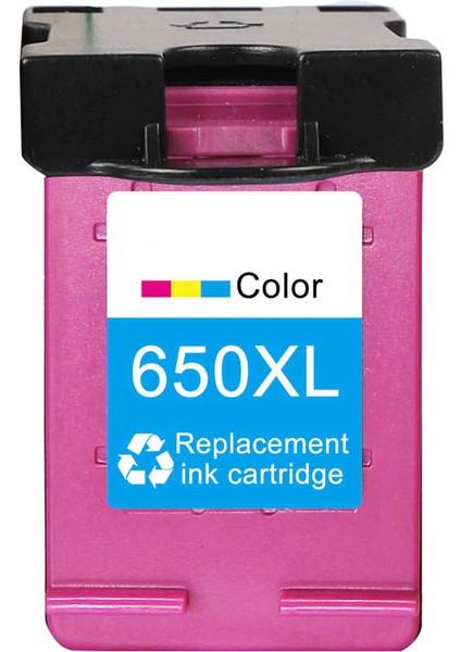 Hp Deskjet 1516 650XL Renkli Yüksek Kapasite Ithal Muadil Kartuş 500 Sayfa