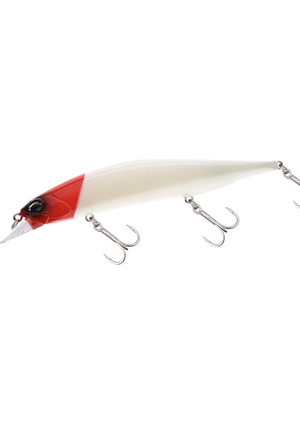 Realis Jerkbait 120SP Sw ACC0001 Pearl Red Head