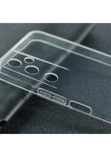 Tecno Pova Neo 2 ile Uyumlu Kılıf Şeffaf Kamera Korumalı Esnek Silikon Telefon Kılıfı Kapak
