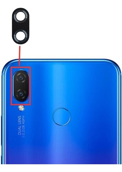 Nova 3 Kamera Lensi Cam PAR-AL00 PAR-LX1M Par-Lx1 Par-Lx9 PAR-TL20 PAR-TL00