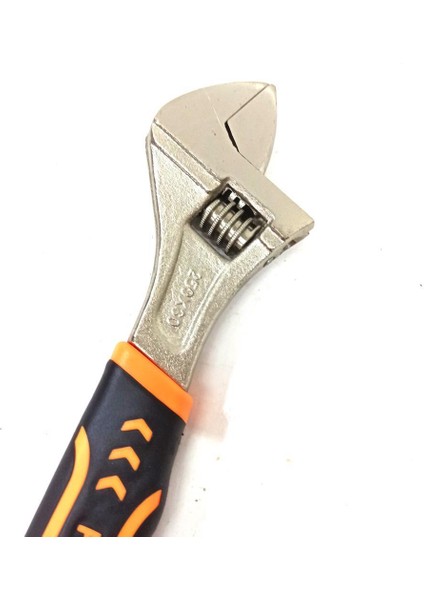 1 Adet 10" 250X30 Ayarlı Ingiliz Anahtarı Pik Döküm Çelik Kurbağacık