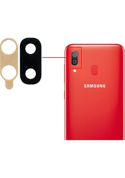 Galaxy A30 Kamera Lensi Camı SM-A305F