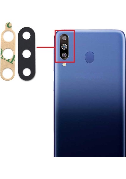 M30 Kamera Lensi Cam SM-M305F