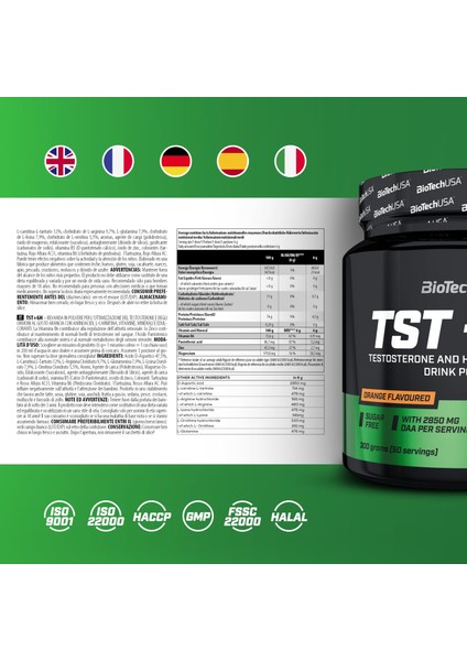 Bıotech Usa Tst + Gh 50 Servis fiyatları