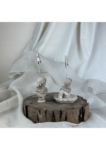 Vizon Eskitme Apollo Heykel 2'li Not Tutucu Set, Fotoğraf Tutucu fiyatları