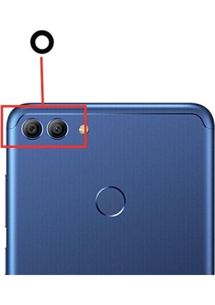 Y9 2018 Kamera Lensi Camı FLA-AL10 FLA-AL00 Fla-Lx1 Fla-Lx2 Fla-Lx3 LDN-AL00