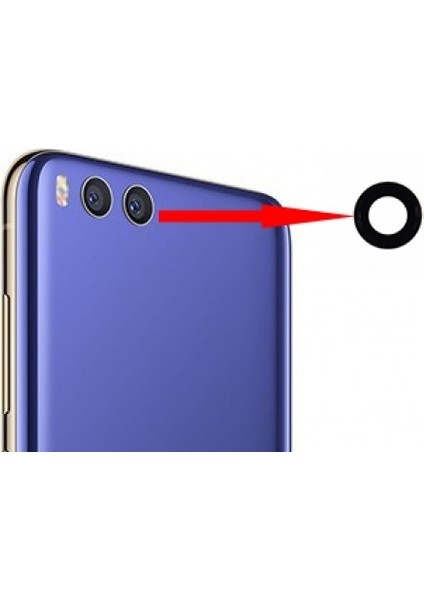 Mi 6 Kamera Lensi Camı MCE16