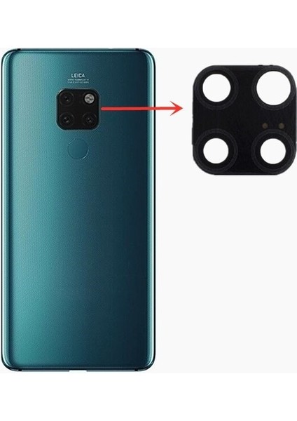 Mate 20 Kamera Lensi Camı HMA-L29 HMA-L09 Hma-Lx9