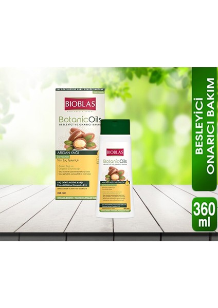 Şampuan Argan Yağı Özlü Argan Şampuan 360 Ml