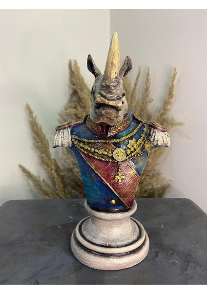 Kont Gergedan Polyester Dekoratif Obje fırsatları