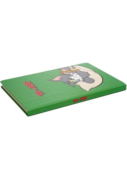 Tom&jerry Sert Kapak Ciltli Kareli 96 Yaprak Defter