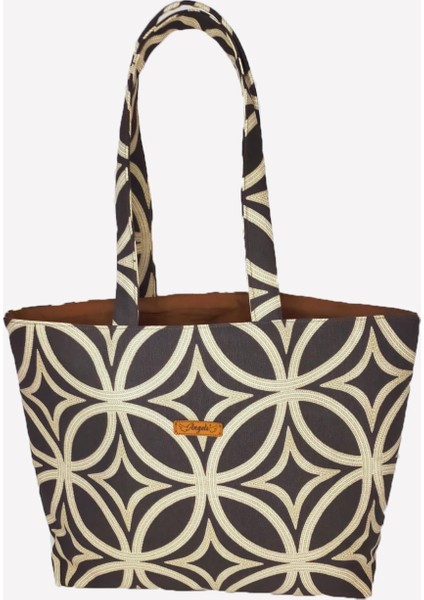 Kanvas Kahve Omuz Çantası