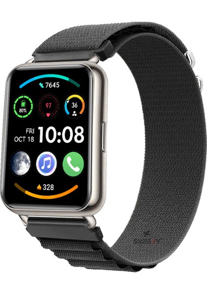 Huawei Watch Fit 2 Uyumlu Frost Alpine Loop Kordon