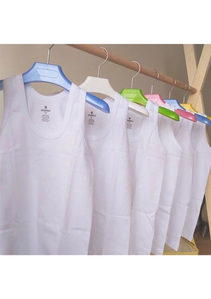 Erkek Çocuk Atlet Pamuklu 6'lı Paket modelleri