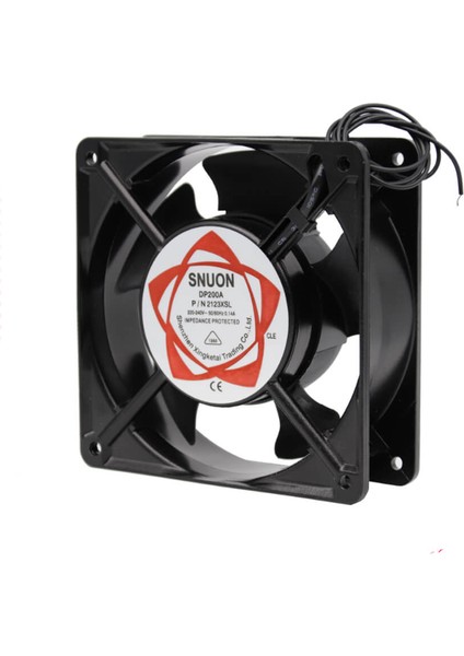 220V Fan 12CM Metal Demir Fan 120*120X*38MM Kare Fan