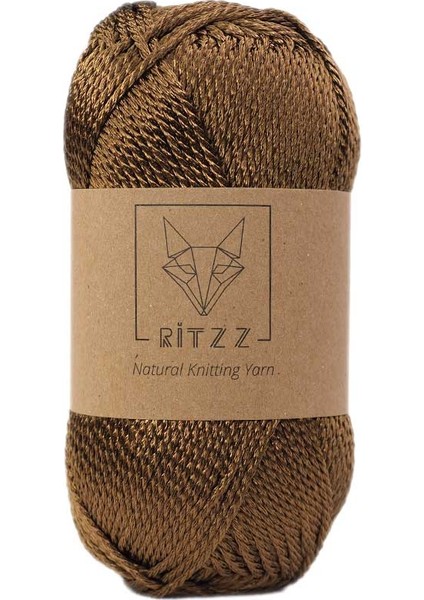 Büküm Floş Makrome / 2 mm / Kahverengi