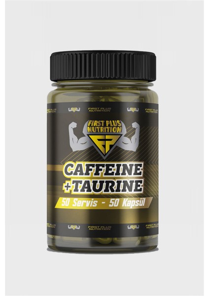 First Plus Nutrition Caffeine + Taurine 50 Kapsül