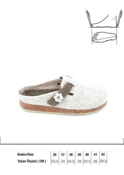 Kışlık Mantar Taban Kadın Terlik indirimleri