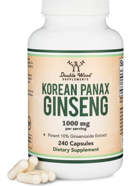 Korean Panax Ginseng 240 Caps