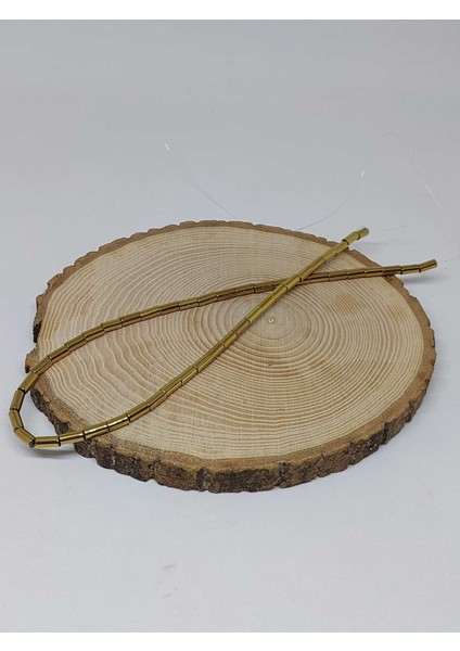 Hematit Taşı Silindir Yarım Dizi 4 x 8 mm (36770) (18 cm Uzunluğundadır) fiyatları