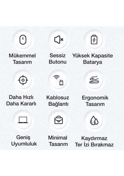 Şarjlı Kablosuz 2.4 Bluetooth Mouse Kablosuz Mouse 1000-1600 Dpı Mac Ios Windows Apple Mouse