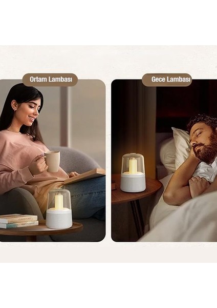 2in1 Masaüstü Bluetooth Hoparlör ve Ayarlanabilir Gece Lambası Dokunmatik Kamp Lambası Hoparlör fiyatları