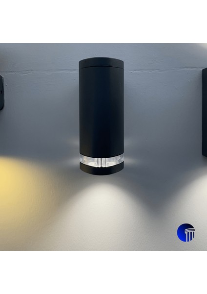 Alüminyum Duvar Aydınlatması Tek Taraflı Cam Aplik Smrapk-19,5 cm