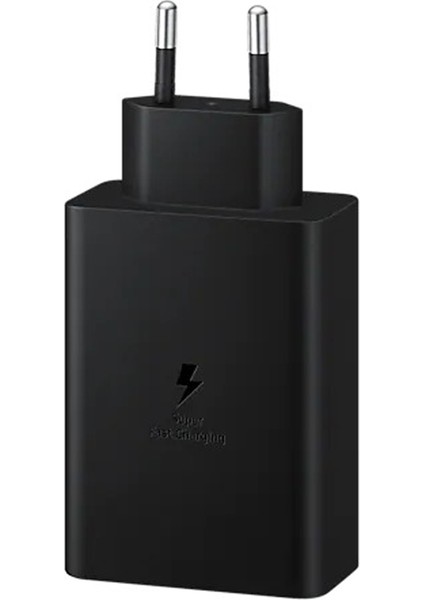 Samsung 3in1 Trio 65w 2xpd+Usba Ev Tipi Şarj Aleti 3 Çıkışlı Ep-T6530nbegww Samsung Türkiye Garantili