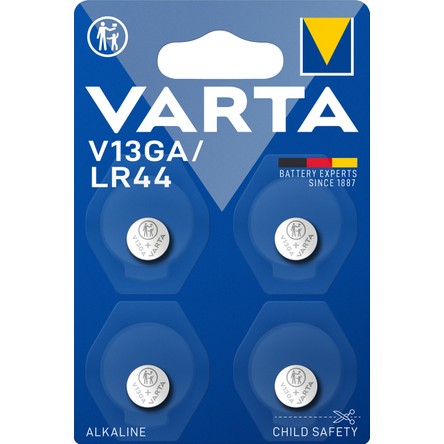 Varta VARTA V13GA Alkalin Düğme Pil 4'lü paket