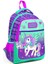Coral High Kids Mor Su Yeşili Unicorn Desenli Üç Bölmeli Okul Sırt Çantası 23487 1