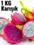Ejder Meyvesi, 1 kg Karışık, Kırmızı-Beyaz Tropikal Meyve, Pitaya 1