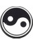 Yingyang Tasarım Silikon Crcs(Jibbitz) Terlik Süsü-T1 1