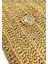 Osee Hasır Çanta Rafya Örgü Portföy Clutch Çanta Bej 4