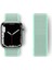 Apple Watch 45MM Hasırlı Cırtcırtlı Kordon - Turkuaz 1